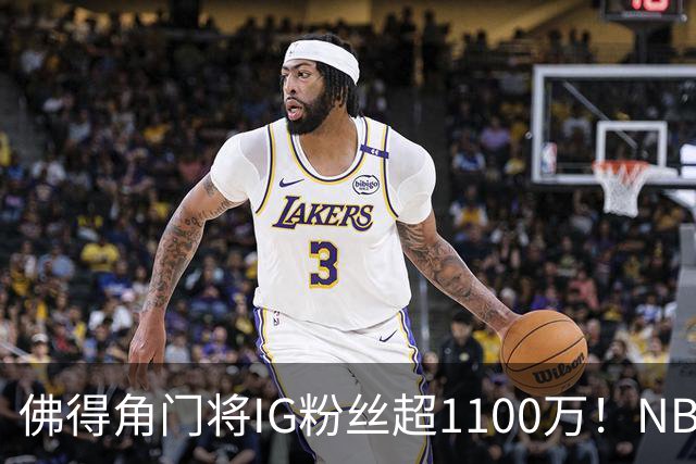 佛得角门将IG粉丝超1100万！NBA千万粉丝球员仅12人 第一已过亿！